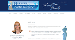 Desktop Screenshot of harbourplasticsurgery.com